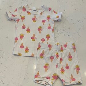 Ice Cream Print Toddler Set